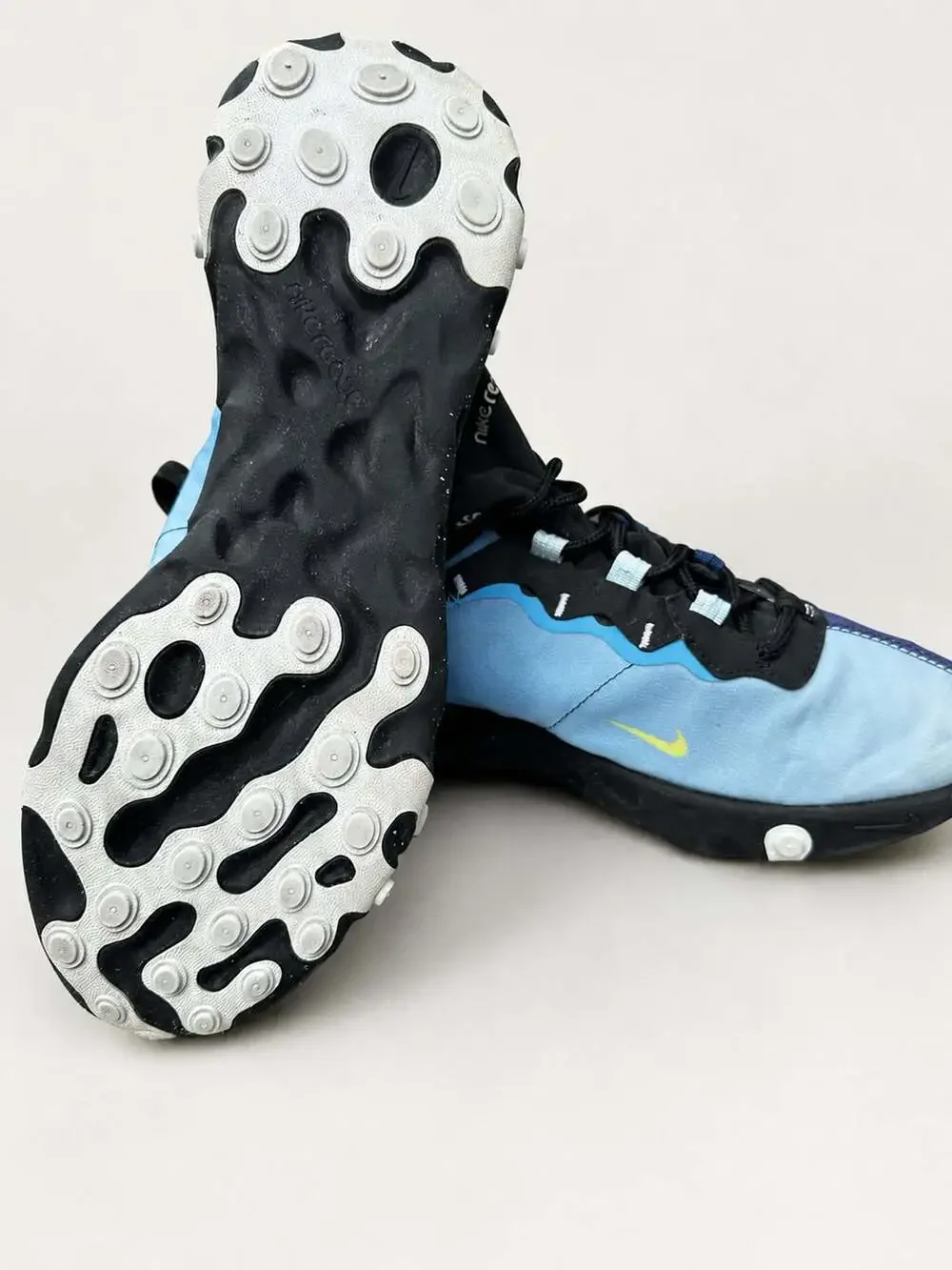Nike React Element 55 Equinox Day Night Sneakers Blue Void/Black Men’s size 8